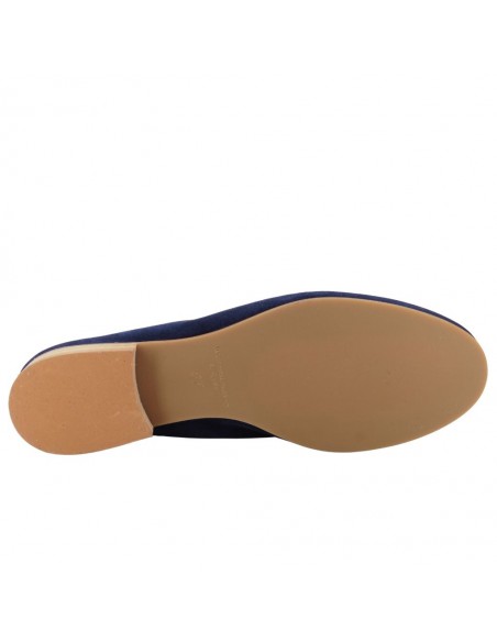 Mocassin Saura bleu marine FOLIES - Mocassin nubuck
