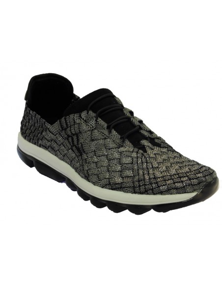 Baskets Gummies victoria noir gris BERNIE MEV