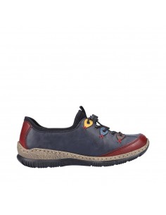 RIEKER / N3271-35 / Bleu rouge