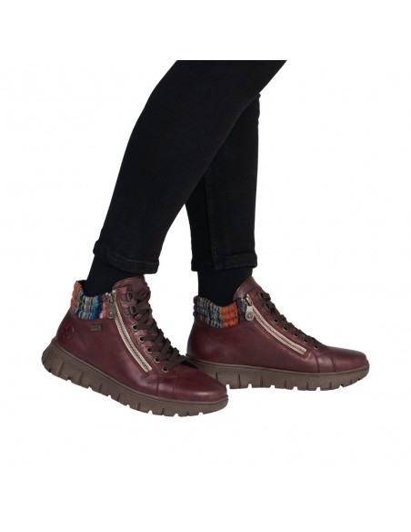 RIEKER / N1305-35 / Bordo