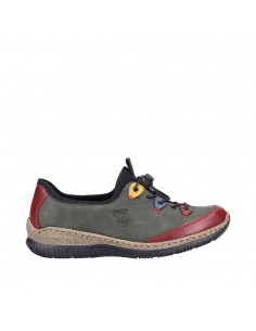RIEKER / N3271-54 / Vert rouge 2