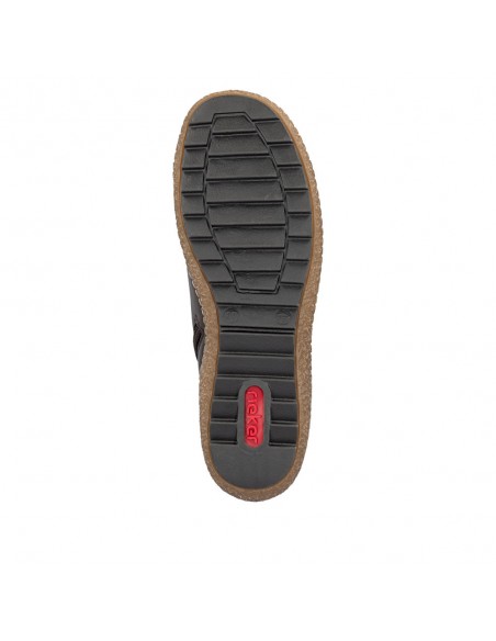 RIEKER / L7514-25 / Antik / Basket montante femme lacets et zip