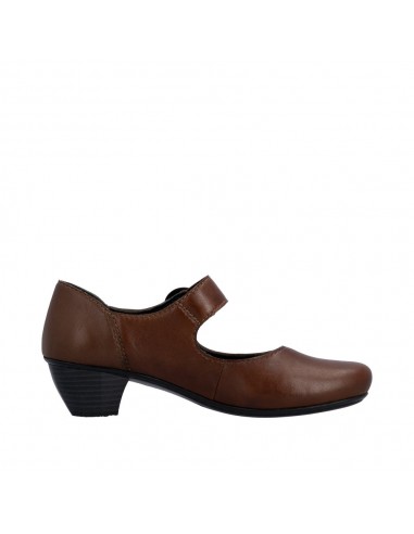 RIEKER / 41756-22 / Babies brun femme et bride velcro