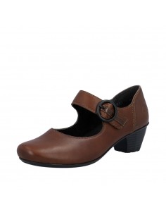 RIEKER / 41756-22 / Babies brun femme et bride velcro 2