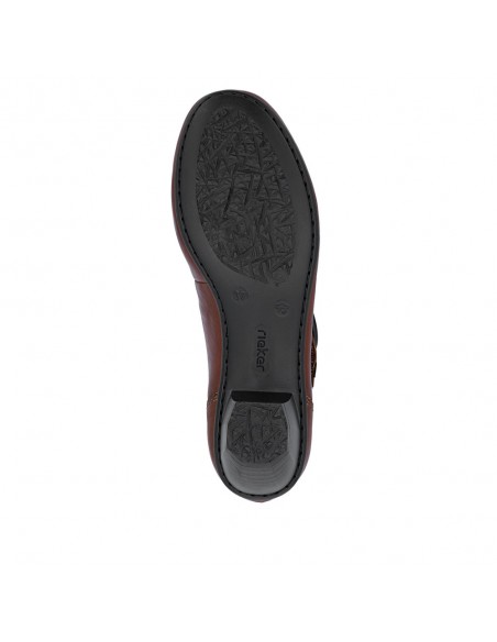 RIEKER / 41756-22 / Babies brun femme et bride velcro