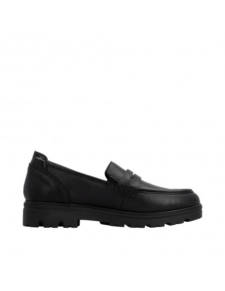 RIEKER / 43050-01 / Noir / Mocassin femme confort