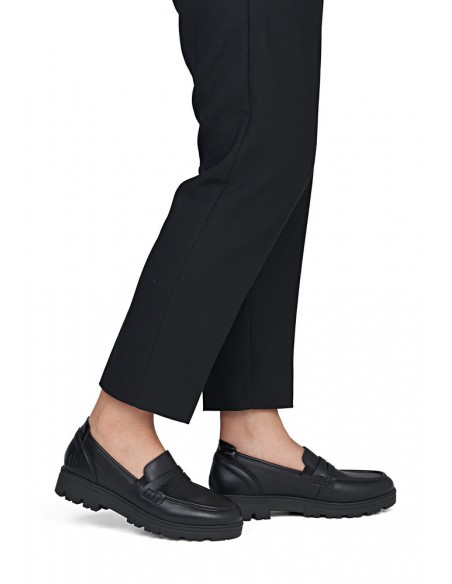 RIEKER / 43050-01 / Noir / Mocassin femme confort