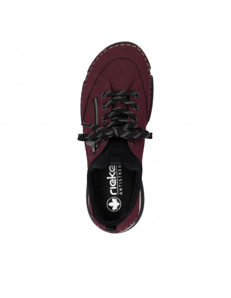 RIEKER / 45973-36 / Bordo-noir / Basket femme