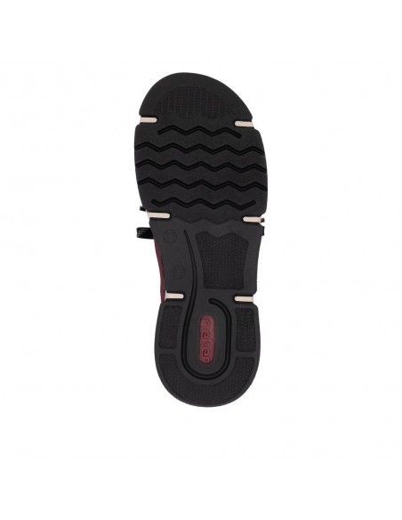 RIEKER / 45973-36 / Bordo-noir / Basket femme