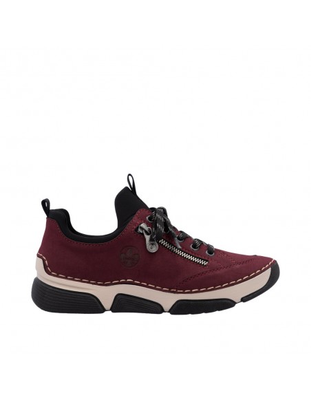 RIEKER / 45973-36 / Bordo-noir / Basket femme