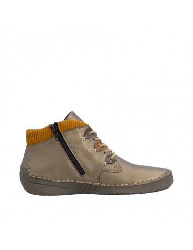 RIEKER / 52544-90 / Bronze / Chaussures femme lacets