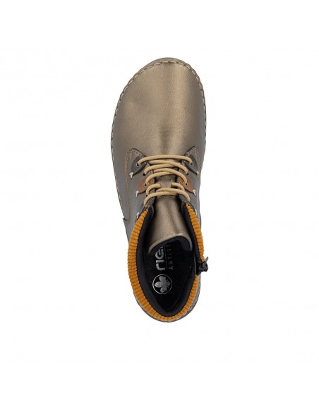 RIEKER / 52544-90 / Bronze / Chaussures femme lacets