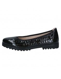 CAPRICE / 22151 / Black Croco / Ballerine femme 2