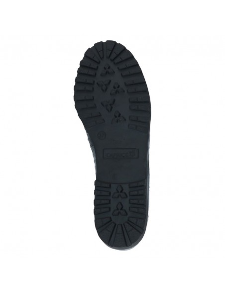 CAPRICE / 22151 / Black Croco / Ballerine femme