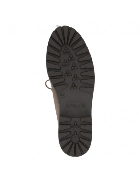 CAPRICE / 23612 / Taupe nubuck / Chaussures à lacets femme