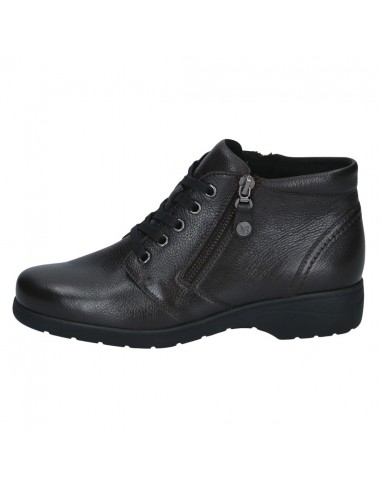 CAPRICE / 25152 / Noir / Boots à lacets et zip femme