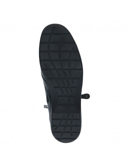 CAPRICE / 25152 / Noir / Boots à lacets et zip femme
