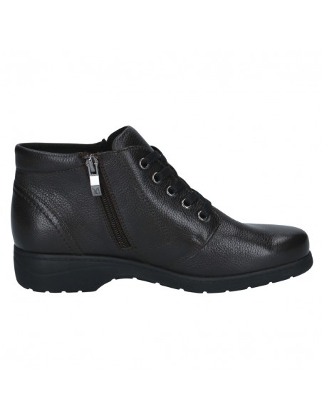 CAPRICE / 25152 / Brun / Boots à lacets et zip femme