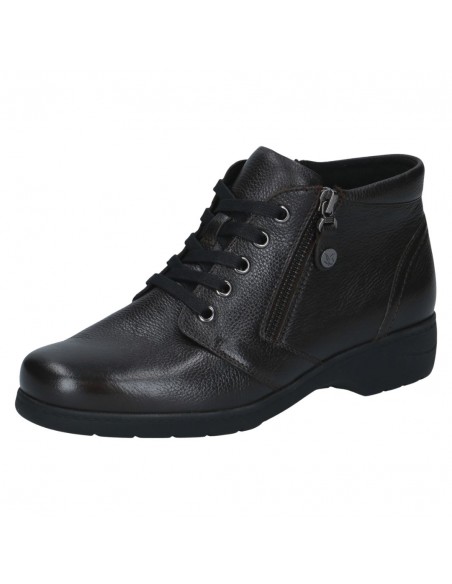 CAPRICE / 25152 / Brun / Boots à lacets et zip femme
