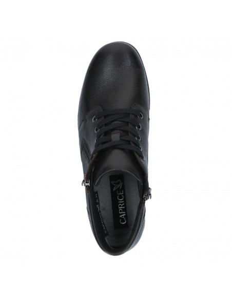 CAPRICE / 25152 / Brun / Boots à lacets et zip femme