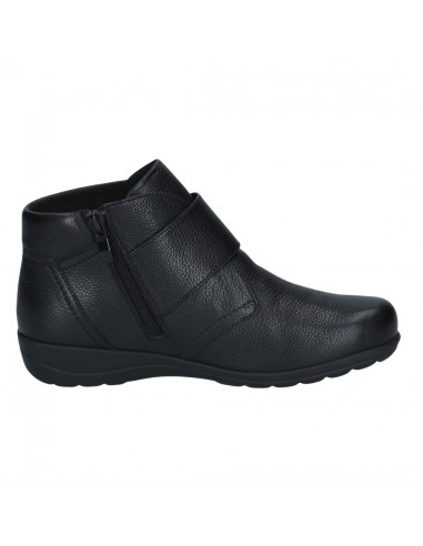 CAPRICE / 26457 / Noir/ Boots cuir avec velcro