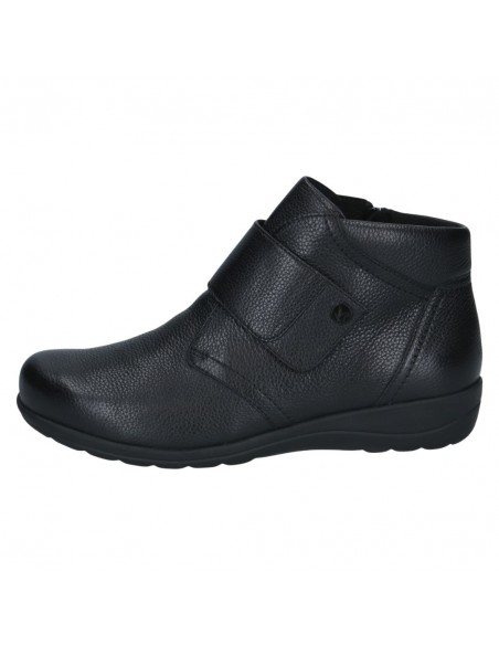 CAPRICE / 26457 / Noir/ Boots cuir avec velcro