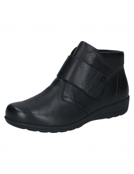CAPRICE / 26457 / Noir/ Boots cuir avec velcro