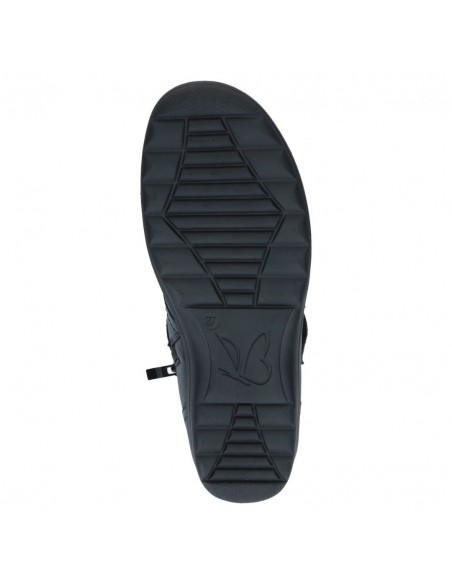 CAPRICE / 26457 / Noir/ Boots cuir avec velcro