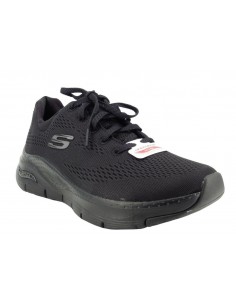 Basket sneakers 149057 noir SKECHERS - Semelle Arch Fit, support voûte plantaire 2