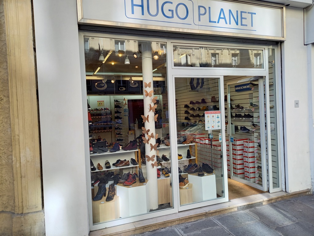 La boutique Planet à Paris